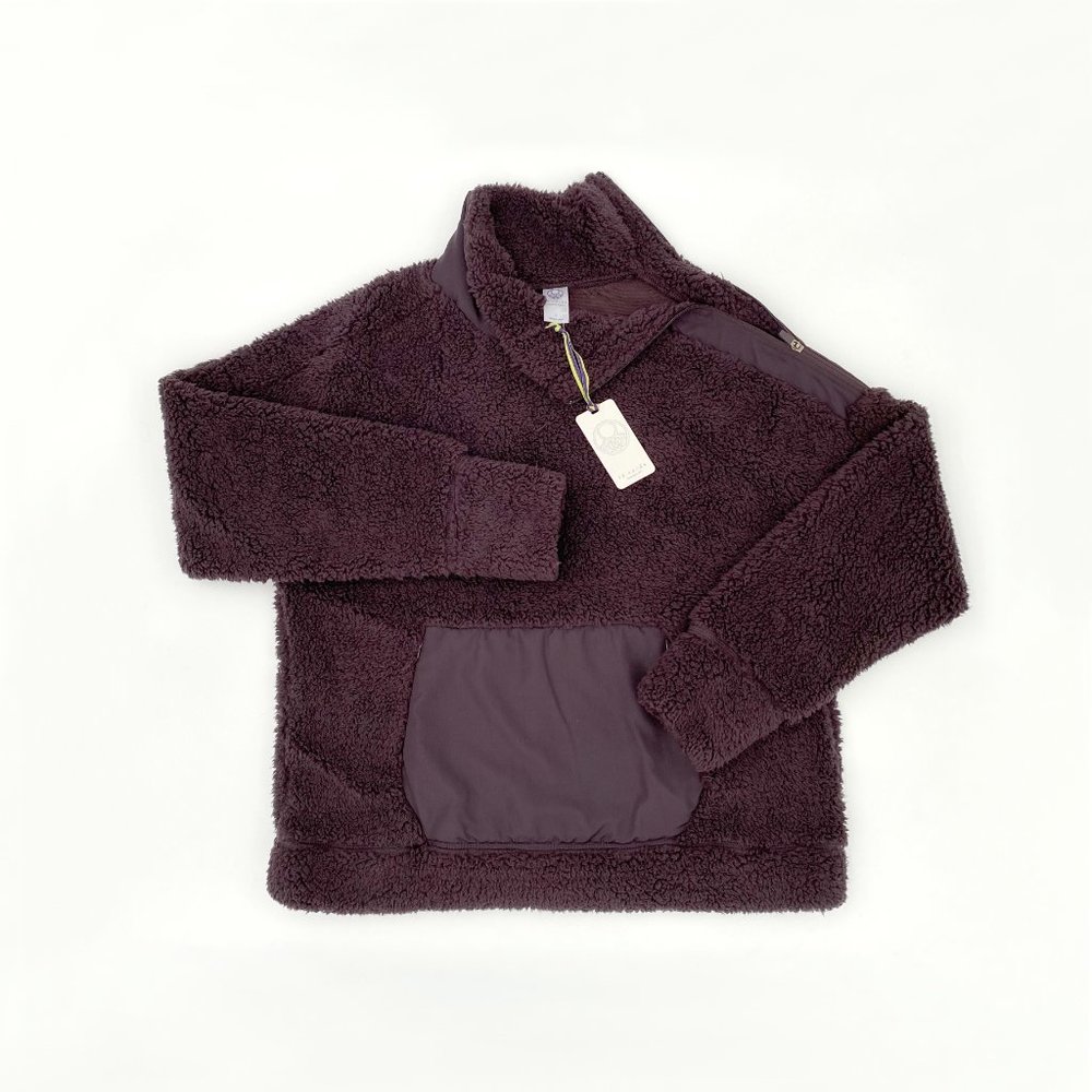 Te’ Verde | Super Cozy! Fleece Pullover Top w/ Thumbhole | NWT